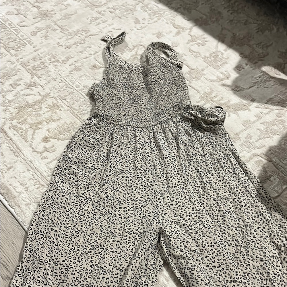 Leopard Print Jumpsuit